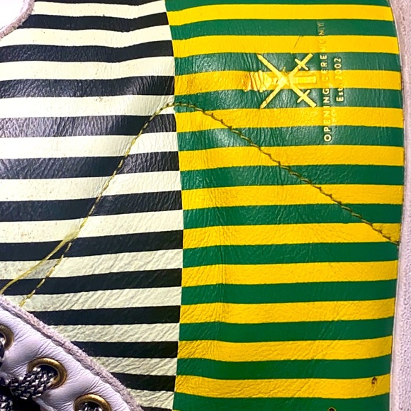 OPENING CEREMONY X ADIDAS ORIGINALS ROD LAVER VINTAGE HI - SPRING13 GREEN/WHITE - Picture 8 of 12